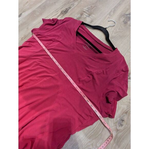 Sz 2 Torrid Super Soft Ombre T-shirt Dress - Picture 5 of 7